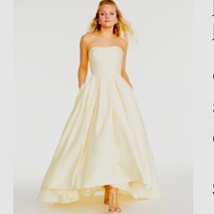Ivory/cream dress for bridal shower or prom!